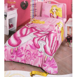 Детско памучно спално бельо Princess